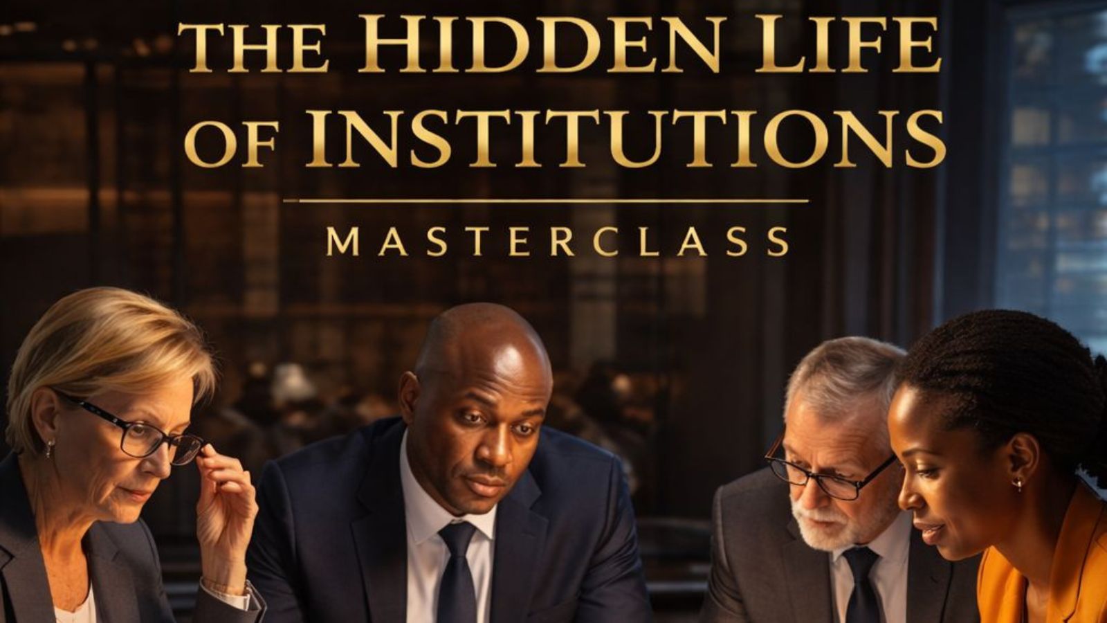 The Hidden Life of Institutions Masterclass